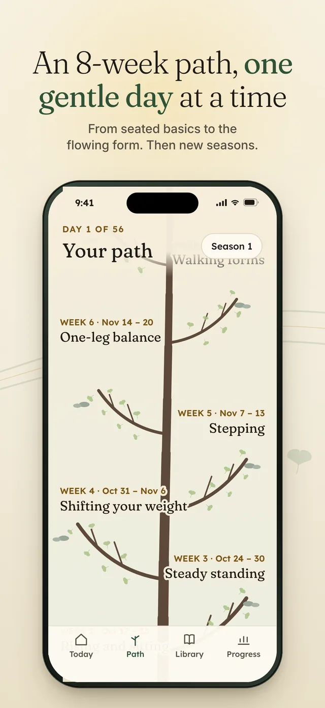 Screenshot from the Ginkgo App Store listing